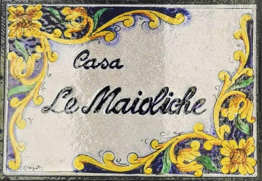 Apartmán Casa Le Maioliche Giardini Naxos Exteriér fotografie