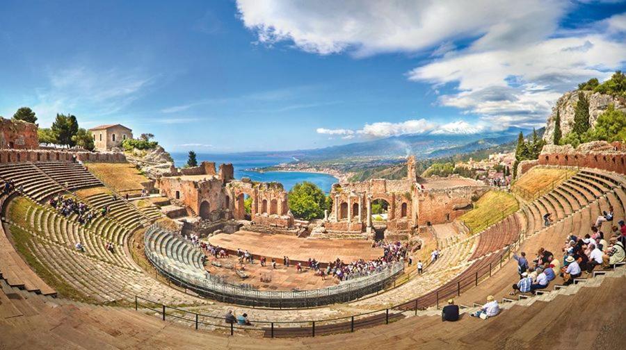 Apartmán Casa Le Maioliche Giardini Naxos Exteriér fotografie